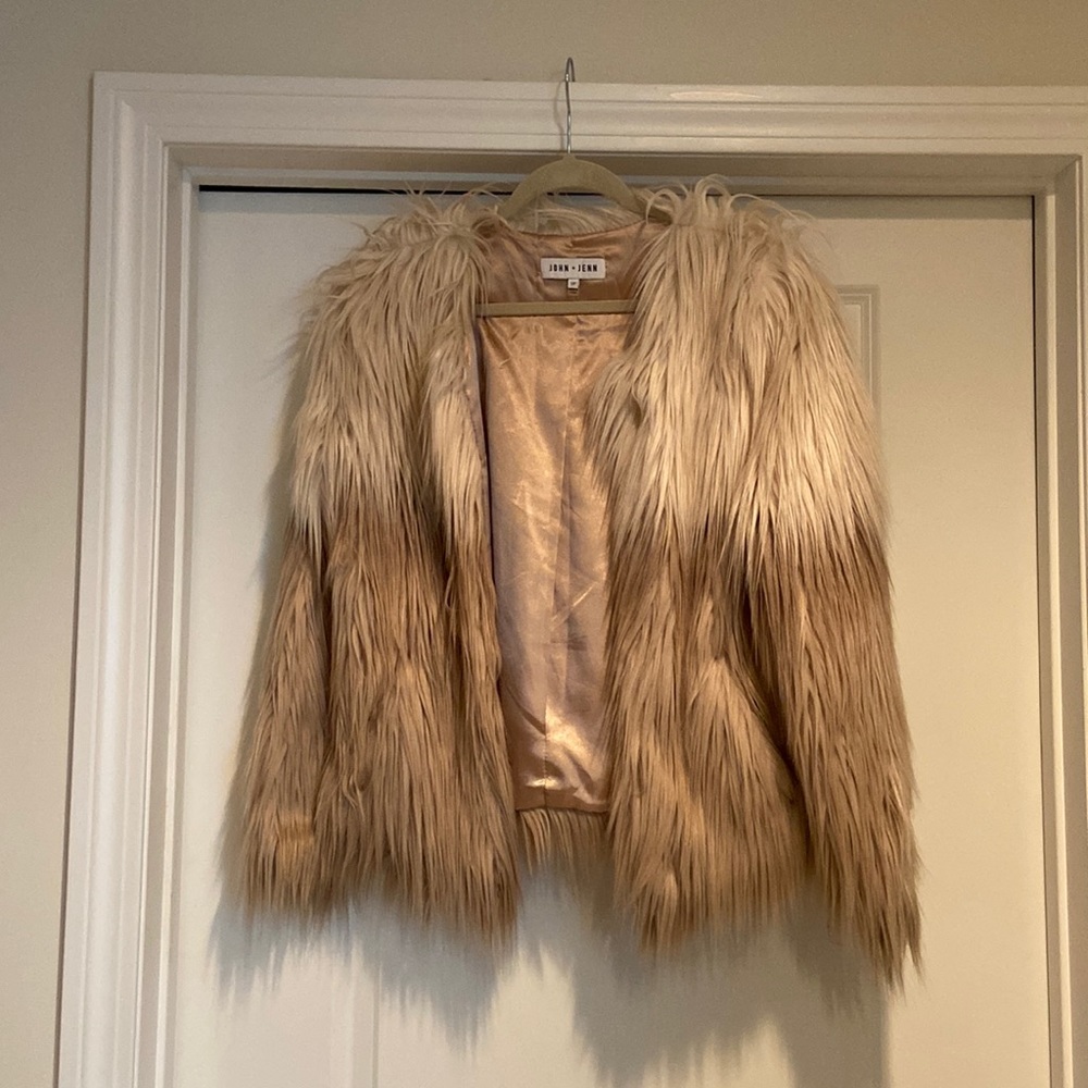 John + Jenn Fur Coat - Only Worn Once!